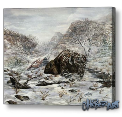 Solitude Stretched Canvas Print