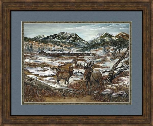 Hunter's Paradise (Select Series) Framed Print