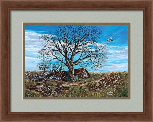 Prairie Monument (Premier Series) Framed Print