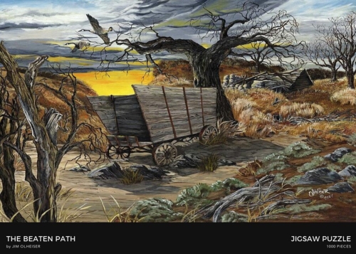 Jim Olheiser's "The Beaten Path" Zigsaw Puzzle - Image 3