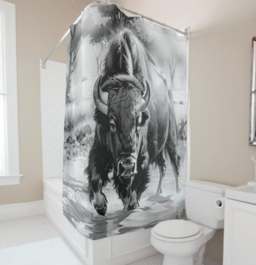 "Wild Thing" - Shower Curtain