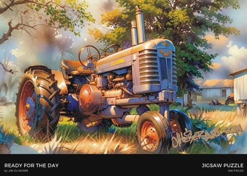 "Ready For the Day"-1000 Piece Jig-Saw Puzzle - Image 2