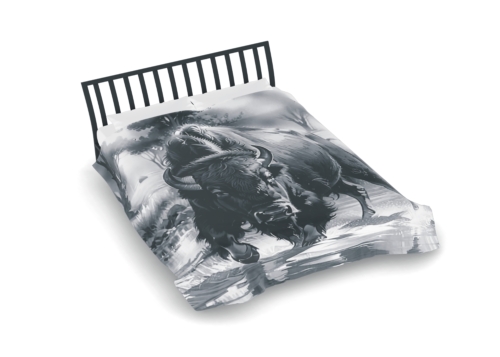 "Wild Thing" - King Size Duvet Cover - Image 2